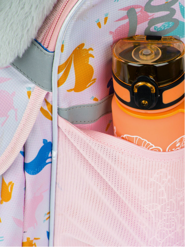 BAAGL  Ghiozdan școlar Bej Zippy Bunny Baagl