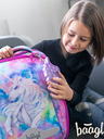 BAAGL  Geantă de școală roz Baagl Shelly Unicorn