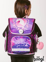 BAAGL  Geantă școlară violet Ergo Baagl Horse