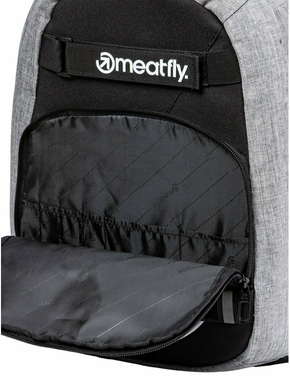 Meatfly Rucsac Meatfly Exile Black / Grey Heather 24 L