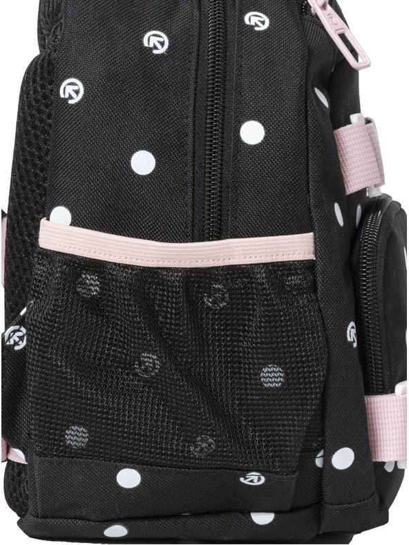 Meatfly Rucsac Meatfly Levi Black Dots 10 L | Negru | Volum 10 L