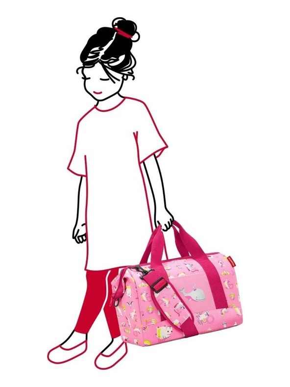 Reisenthel Geantă de călătorie Reisenthel Allrounder M Kids Abc friends pink