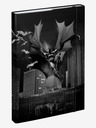 BAAGL  Copertă de caiet școlar negru A4 Batman Dark City Baagl