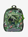 BAAGL  Geantă de școală verde Shelly dinozauri Baagl