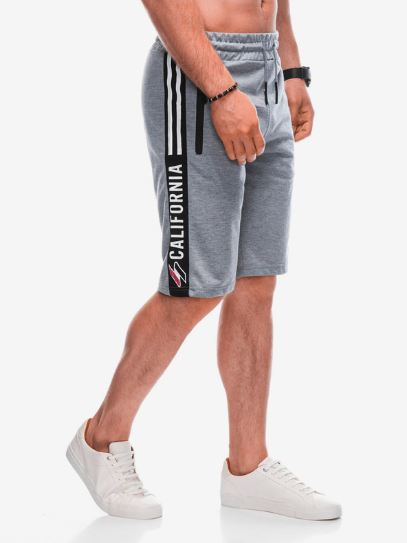 Edoti Pantaloni scurți sport pentru bărbați W - gri EDOTI
