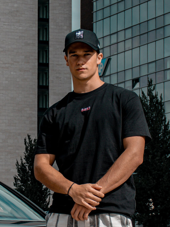 Be52 Șapcă premium Be52 Wagon neagră