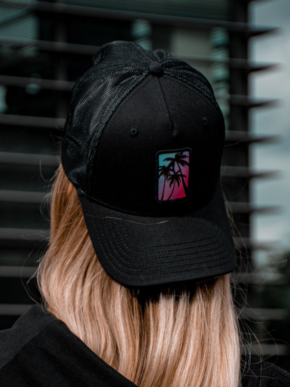 Be52 Șapcă premium Be52 Palms neagră