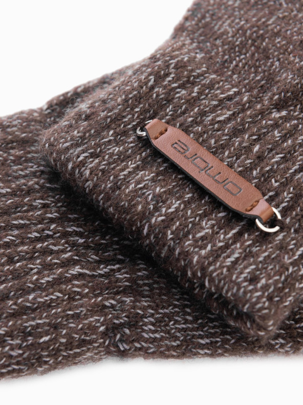 Ombre Clothing Mănuși tricotate pentru bărbați cu lână Ombre Clothing