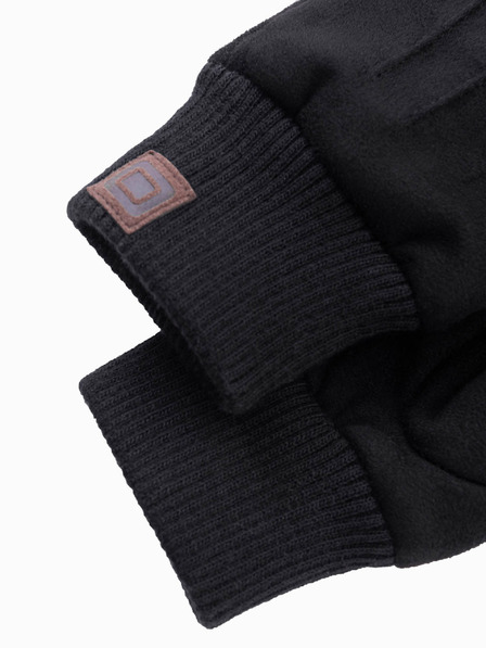 Ombre Clothing Mănuși din piele pentru bărbați Îmbrăcăminte Ombre