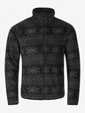 ALPINE PRO Hanorac fleece pentru bărbați ALPINE PRO SIUS negru