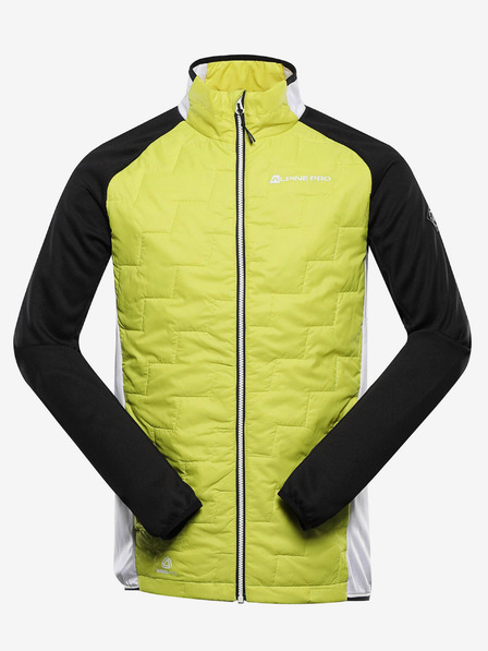 ALPINE PRO Tricou merinos pentru bărbați ALPINE PRO JORW verde