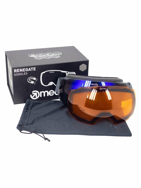Meatfly Ochelari de schi și snowboard Meatfly Renegate Grey | Gri | Mărime