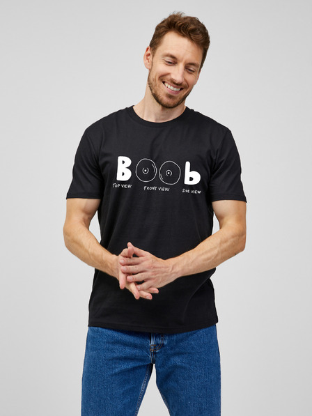 ZOOT.Original Tricou negru pentru bărbați ZOOT.Original Boob