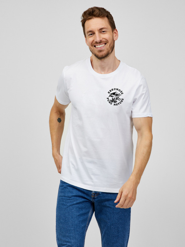 ZOOT.Original Tricou alb pentru bărbați ZOOT.Original Giant Mountains