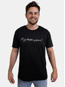 ZOOT.Original Tricou negru bărbați ZOOT Original My dneska píšeme?