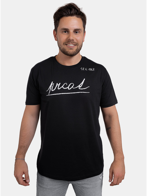 ZOOT.Original Tricou negru ZOOT Original Prcat pentru bărbați