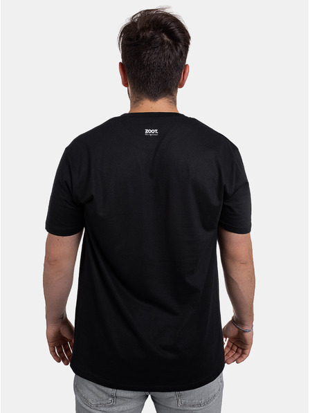ZOOT.Original Tricou negru ZOOT Original Prcat pentru bărbați