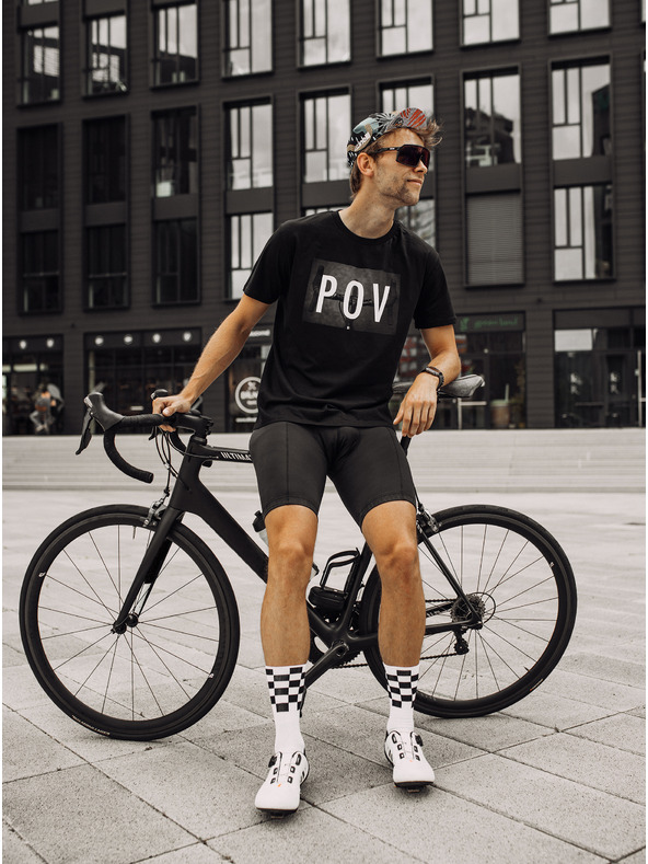 ZOOT.Original Tricou negru ZOOT Original POV pentru bărbați