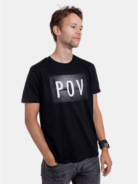 ZOOT.Original Tricou negru ZOOT Original POV pentru bărbați