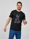 ZOOT.Original Tricou negru pentru bărbați Zoot Original Mein tactik