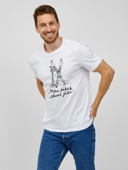 ZOOT.Original Tricou alb pentru bărbați Zoot Original Mein tactik