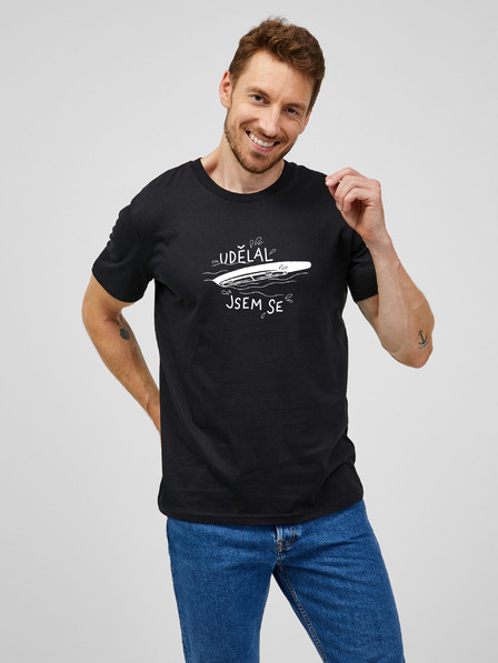 ZOOT.Original Tricou negru pentru bărbați ZOOT.Original I made myself