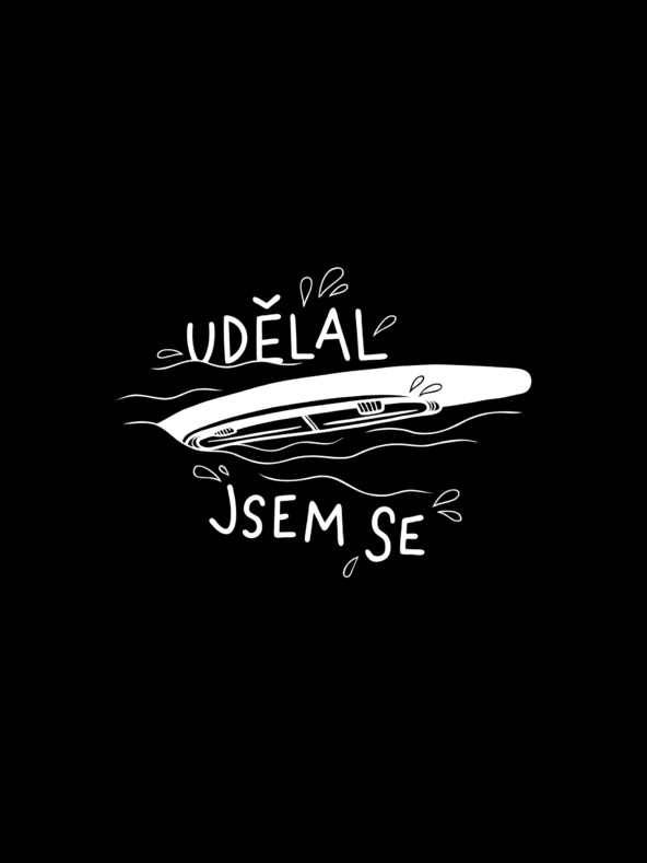 ZOOT.Original Tricou negru pentru bărbați ZOOT.Original I made myself