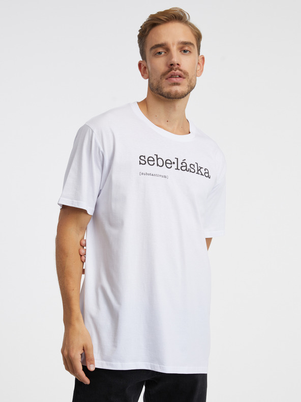 ZOOT.Original Tricou alb unisex ZOOT Original Self:dragoste