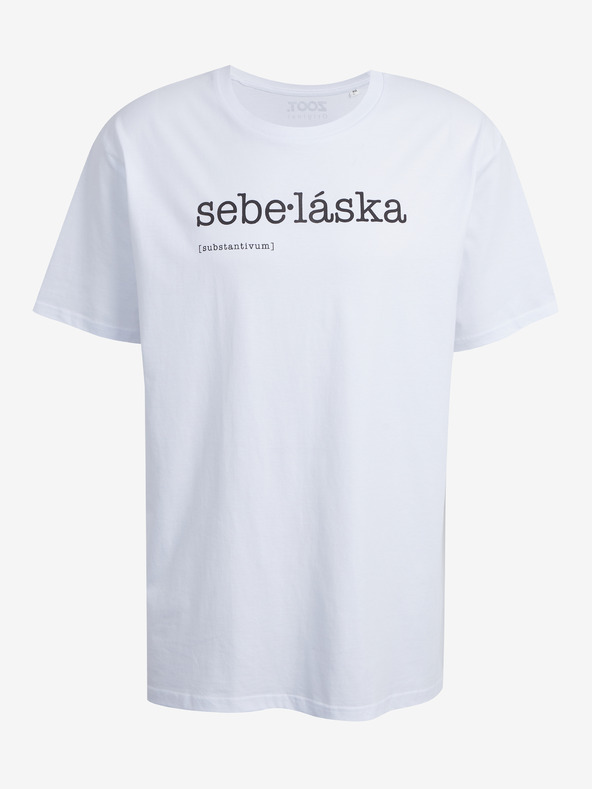 ZOOT.Original Tricou alb unisex ZOOT Original Self:dragoste