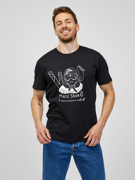 ZOOT.Original Negru bărbați Zoot Original T-Shirt Do you have snow