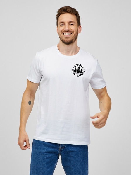 ZOOT.Original Tricou alb pentru bărbați ZOOT.Original Sumava