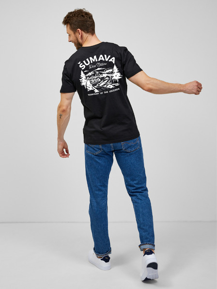 ZOOT.Original Tricou negru pentru bărbați ZOOT.Original Sumava