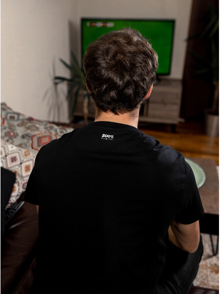 ZOOT.Original Tricou negru ZOOT Original pentru bărbați What's Czech is Coach