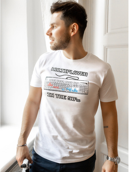 ZOOT.Original Alb bărbați ZOOT Original T-shirt Nineties multiplayer