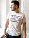 ZOOT.Original Alb bărbați ZOOT Original T-shirt Nineties multiplayer