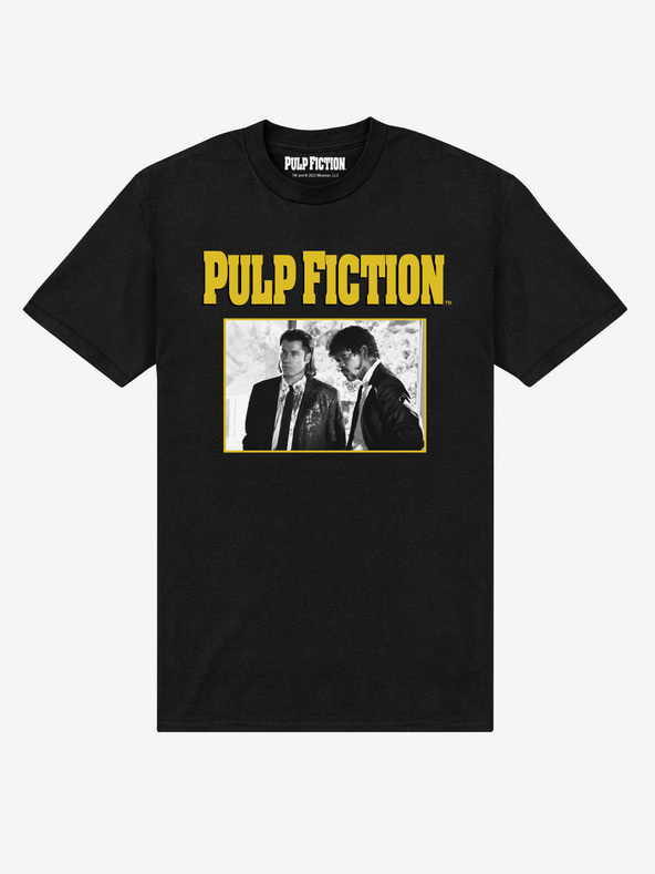 ZOOT.Fan Tricou unisex negru ZOOT.Fan Pulp Fiction Vince și Jules