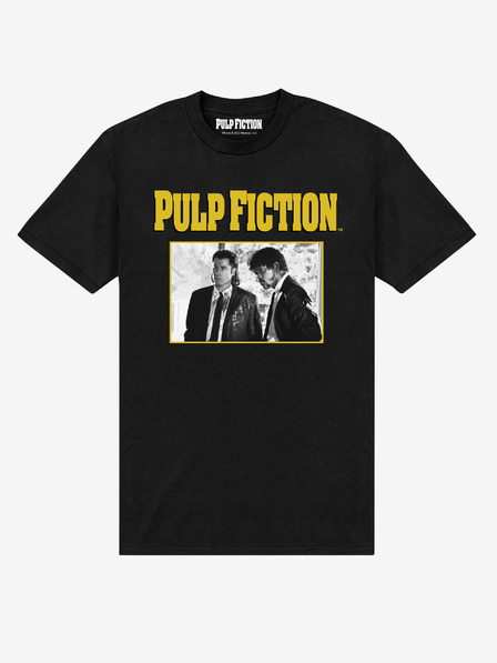 ZOOT.Fan Tricou unisex negru ZOOT.Fan Pulp Fiction Vince și Jules
