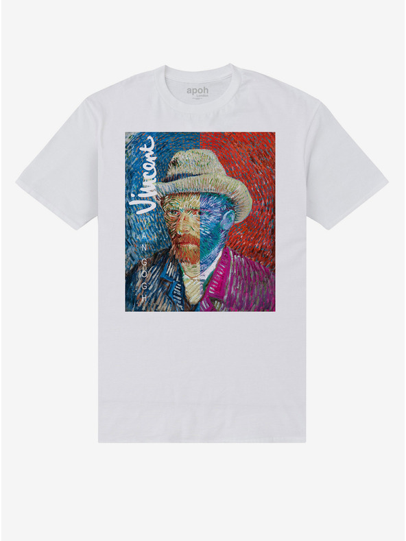ZOOT.Fan Tricou alb apoh Londra apoh Van Gogh Vincent