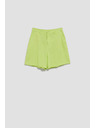 Moodo Pantaloni scurți Moodo verde deschis, pentru femei