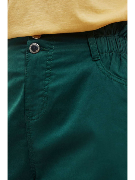 Moodo Pantaloni scurți Moodo verde închis pentru femei