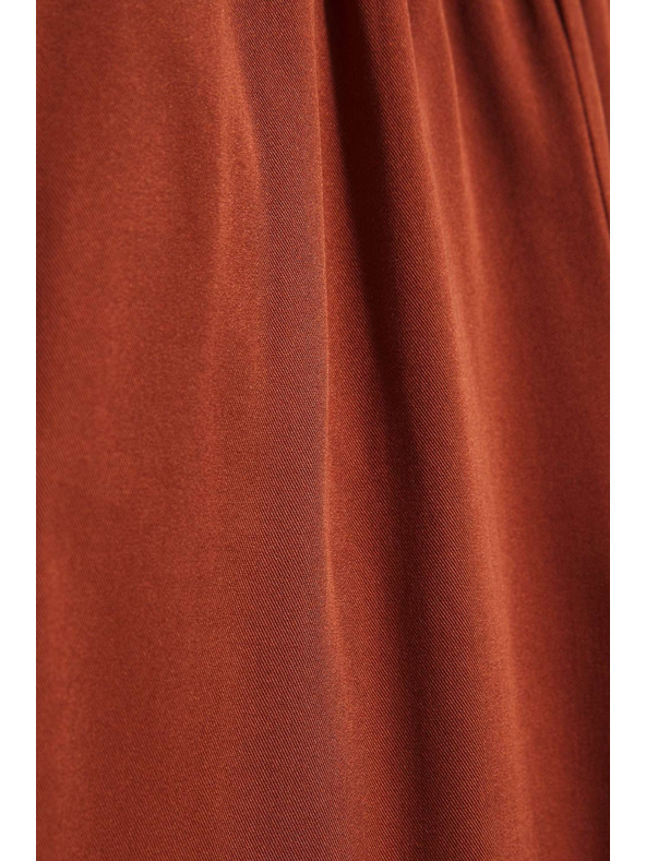 Moodo Pantaloni scurți maro pentru femei Moodo