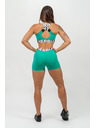 Nebbia Pantaloni scurți de fitness cu talie înaltă GLUTE PUMP 240 XS,verde