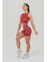 Nebbia Pantaloni scurți tip legging cu talie înaltă 5" HAMMIES 615 XS,roșu
