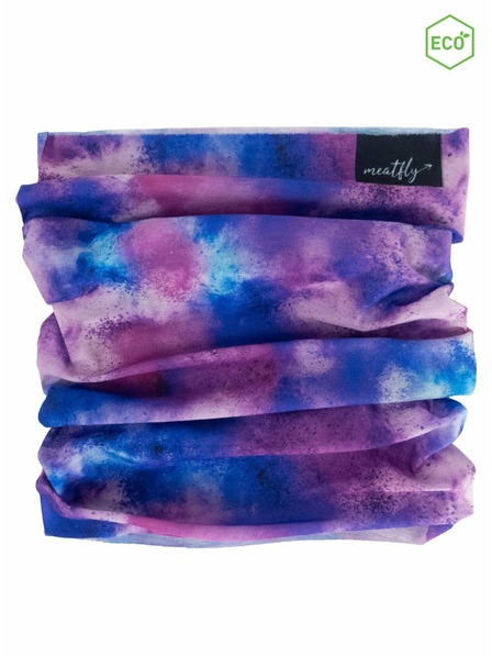 Meatfly Eșarfă Meatfly Cody Purple Aquarel | Mov | Mărime