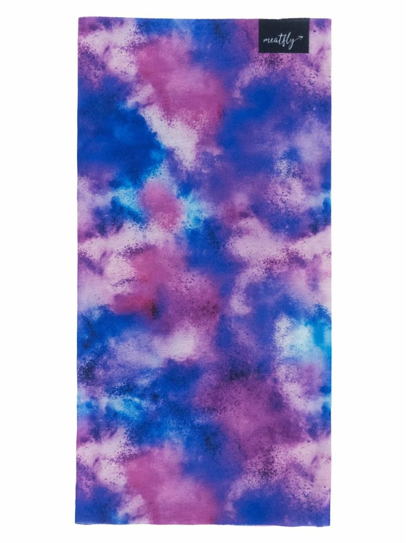 Meatfly Eșarfă Meatfly Cody Purple Aquarel | Mov | Mărime