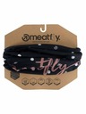Meatfly Eșarfă Meatfly Cody Dots Black | Negru | Mărime