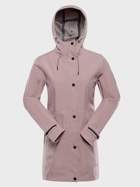 ALPINE PRO Palton damă cu membrană ptx ALPINE PRO SETIJA pale mauve