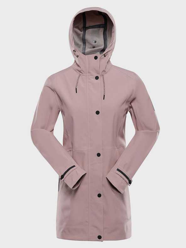 ALPINE PRO Palton damă cu membrană ptx ALPINE PRO SETIJA pale mauve