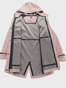 ALPINE PRO Palton damă cu membrană ptx ALPINE PRO SETIJA pale mauve