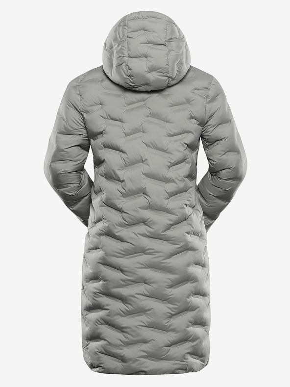 ALPINE PRO Palton pentru femei cu impregnare wr ALPINE PRO AWEDA gri